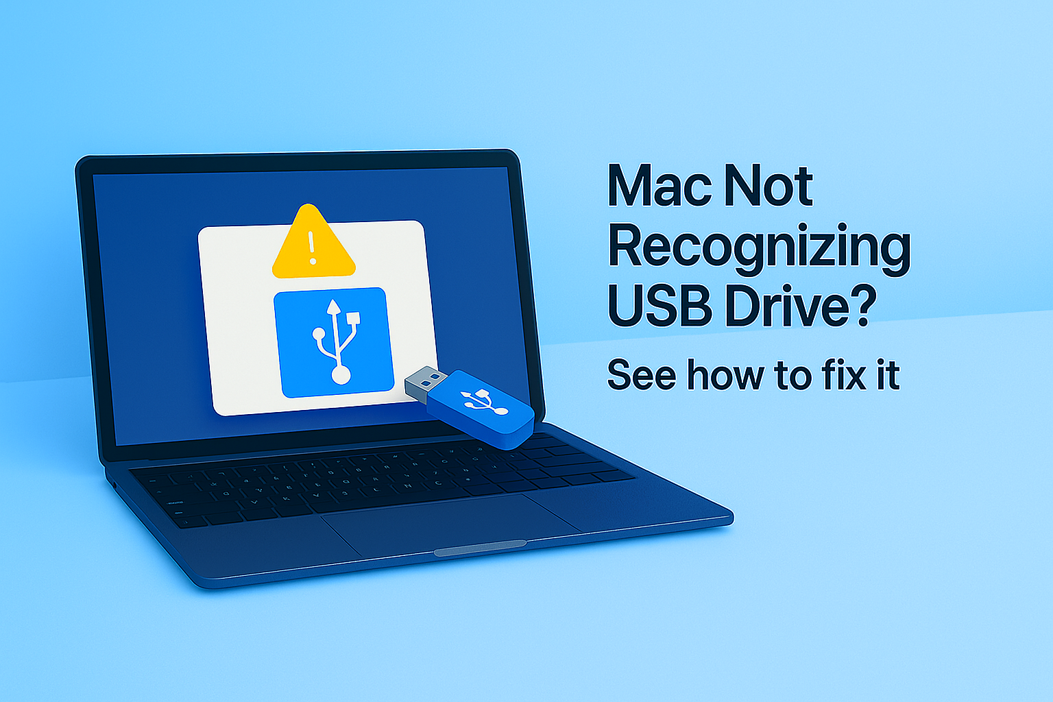 Mac Doesn’t Detect Your USB Drive? Here’s the Fix
